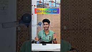 Use of Mini Drafter  Engineering Drawing  Btech [upl. by Simpson]