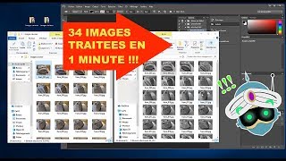 Tutoastuce  Traitement par lot rapide et automatique de plusieurs images [upl. by Essirahs]