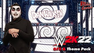 Release Danhausen GFX amp Theme Pack for WWE 2K22 [upl. by Marinna]