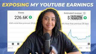 EXACTLY How Much YouTube Paid Me My First Month Monetized  YouTube Analytics amp Earnings Revealed [upl. by Engelbert24]