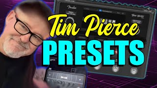 Fender Tone Master Pro  Lets Check Out The NEW Tim Pierce Presets [upl. by Corotto]