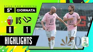 Ascoli vs Palermo 01  Nel finale i rosanero acciuffano 3 punti  HIGHLIGHTS SERIE BKT 2023  2024 [upl. by Lemmueu]