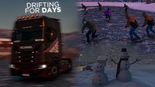 ETS2 Winterland Official Snow Details amp Features [upl. by Norda]