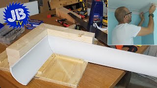 How to make your own Coving Mitre Jig amp Installation Demonstration [upl. by Uttica]