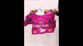 Pichwai Designer Blouses  MD COLLECTIONS [upl. by Ahsenit]