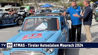 MOTOR TV22 Der Mini von Dominik Neumann beim Autoslalom Maurach  50 Saison ATMAS Autoslalom Tirol [upl. by Dierolf]