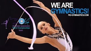 2014 Rhythmic Worlds Izmir TUR  Yana KUDRYAVTSEVA the most Elegant We are Gymnastics [upl. by Rhoda121]