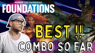 INSANE COMBO IN TOP 50 MYTHIC  MTG Foundations Draft  MTGA Limited Gameplay [upl. by Barram]