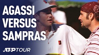 AGASSI V SAMPRAS  RIVALRIES  ATP [upl. by Scheers]