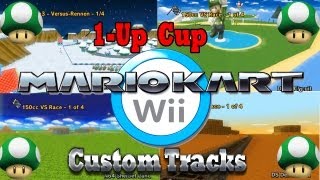 MARIO KART Wii CTGP REVOLUTION 🏍️ 10 1UP Cup [upl. by Tanny]