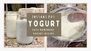 Instant Pot Yogurt [upl. by Eissalc578]