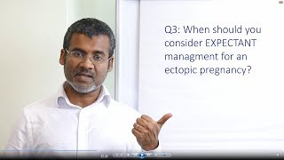 MRCOG 5 minute lesson Ectopic pregnancy in 10 questions [upl. by Adnamal]