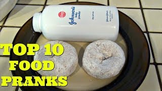 TOP 10 HUSBAND VS WIFE GENIUS FOOD PRANKS  Pranksters In Love [upl. by Mickey]