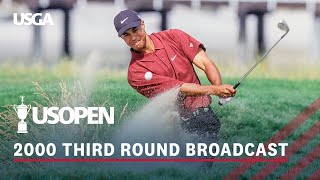 2000 US Open Round 3 Tiger Woods on the Brink of History at Pebble Beach  Full Broadcast [upl. by Ohs649]