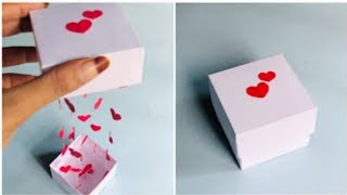 Diy ideas  gift box  paper craft  cute gift box  diy papercraft giftideas [upl. by Langer657]