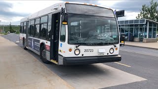 RTL Longueuil 2007 Novabus LFS 20723 Final Ride on Route 90 Before REM Train [upl. by Caspar]