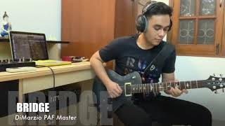 DiMarzio PAF Master Set  Tone Demo [upl. by Ahsema]