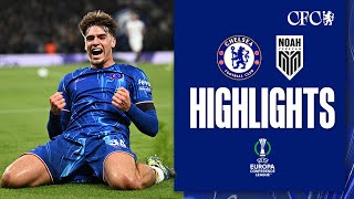 Chelsea 80 FC Noah  BLUES crush Noah  HIGHLIGHTS  UEFA Europa Conference League 2425 [upl. by Lyrahs909]