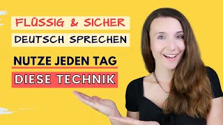 Lektion 1  Flüssig und sicher Deutsch sprechen lernen mit der Imitationstechnik [upl. by Sitnik]