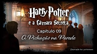 Harry Potter e a Câmara Secreta  Capítulo 09  A Pichação na Parede [upl. by Manoff803]