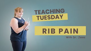 Teaching Tuesday  Rib Pain [upl. by Gratianna970]