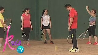 Kris TV Legaspi family plays Tennis with Kris [upl. by Karissa880]