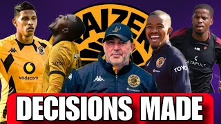 NABI NOT PLAYING GAMES  KAIZER CHIEFS CONFIRMED PLAYERS MGAGA [upl. by Arndt]