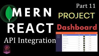 23 API Integration  MERN Project in Telugu [upl. by Olsen]