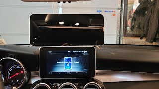 Mercedes GLC 300 quotUgodequot Android screen 123quot installation PT1 [upl. by Eceined]