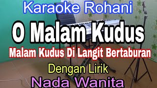 O MALAM KUDUS  KARAOKE NADAWANITA  HERLIN PIRENA [upl. by Anayi]