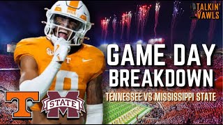 Game Day Breakdown  7 Tennessee vs Mississippi State [upl. by Ane]