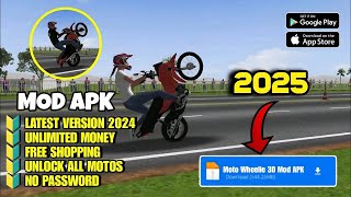 Moto Wheelie 3D Mod APK Dinheiro infinito Download 😱😱😱 [upl. by Joao840]