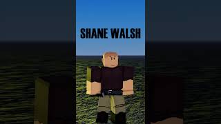 Roblox Cosplays Shane Walsh [upl. by Aniweta]