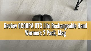 Review OCOOPA UT3 Lite Rechargeable Hand Warmers 2 Pack Magnetic Electric Handwarmers Ultra Thin Li [upl. by Simdars304]