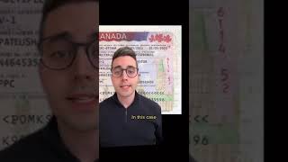 Visitor visa passport stamp 🇨🇦 Understand what the validity dates mean [upl. by Goodman]