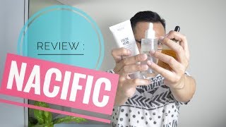 Review  Nacific Phyto Niacin  Fresh Herb Origin Serum  Fresh Herb Sunblock [upl. by Paulson]