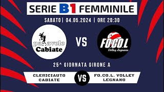 ClericiAuto Cabiate  FoCoL Volley Legnano [upl. by Zwiebel]