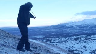 Slingshot Hunting Ptarmigan Miss and Redemption Hare [upl. by Enelhtac]