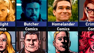 The Boys Comparison Series vs Comics [upl. by Ky86]