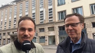 Meilensteine der Schweizer Geschichte Christoph Mörgeli über das erste Fernsehstudio der Schweiz [upl. by Reuben769]