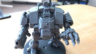 How to build a Space Marine Primaris Redemptor Dreadnought [upl. by Netnert]