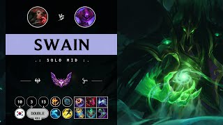 Swain Mid vs Malzahar  KR Master Patch 1411 [upl. by Mauve]