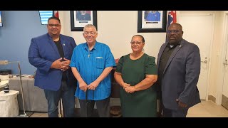 CIG News – Premier Leads Delegation for Aid Relief and Denbigh Show Visit  5 August 2024 [upl. by Notselrahc]