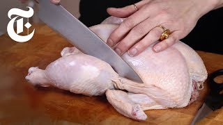 How to Cut Up a Whole Chicken  Melissa Clark Recipes  The New York Times [upl. by Lyndy]