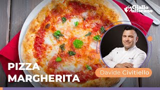 La ricetta ORIGINALE della PIZZA MARGHERITA alla NAPOLETANA i segreti dello Chef Davide Civitiello😍 [upl. by Nanreh]