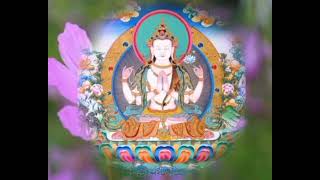 ཡིག་དྲུག་གསོལ་འདེབས།Six syllable mantra supplication lyrics སྤྱན་རས་གཟིགས་སྒྲུབ་ཐབས། prayerpart 1 [upl. by Ived]