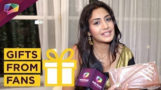 Surbhi Chandna Aka Anika Receives Gifts From Her Fans  Ishqbaaaz  Star Plus [upl. by Hawthorn]