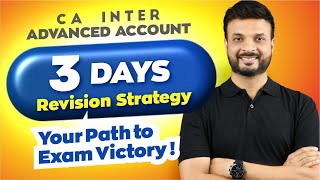 3 Days Advanced Accounting Revision Strategy – Your Path to Exam Victory CA Zubair Khan [upl. by Orravan]