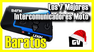 🎧🏍️ Los 7 MEJORES Intercomunicadores para Motos BARATOS de Amazon 2024✅CalidadPrecio Bluetooth [upl. by Tilla]