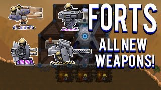 ALL NEW WEAPONS  FORTS TONS OF GUNS UPDATE [upl. by Nawek830]